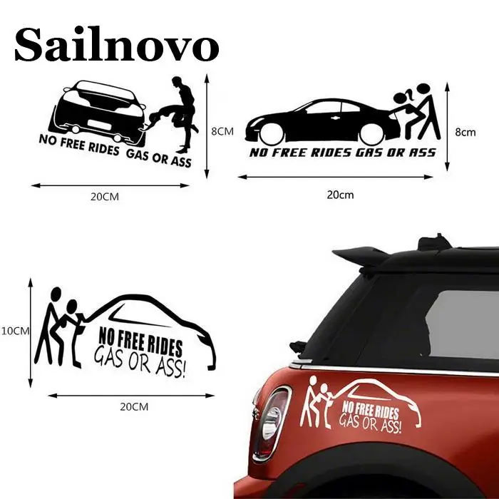 Sailnovo 20 см x 10 забавная наклейка для автомобиля 1 шт. креативное украшение