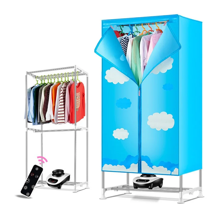 

DMWD 900W Remote Control Electric Clothes Dryers Clothes Fast Drying Machine Electric Drying Wardrobe Foldable Storage Cabinet