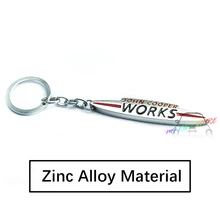 Брелки из сплавов для стайлинга автомобилей брелок для BMW Mini Cooper Clubman countryman R56 R57 R58 R60 R61 автостайлинг