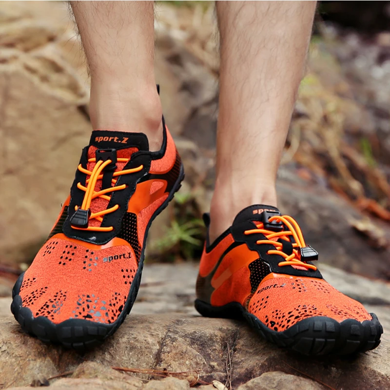 de Trekking para hombre, zapatillas de senderismo para caminar en montaña, Unisex, deportivos de cinco dedos, calzado de escalada transpirable|Zapatos de senderismo| - AliExpress