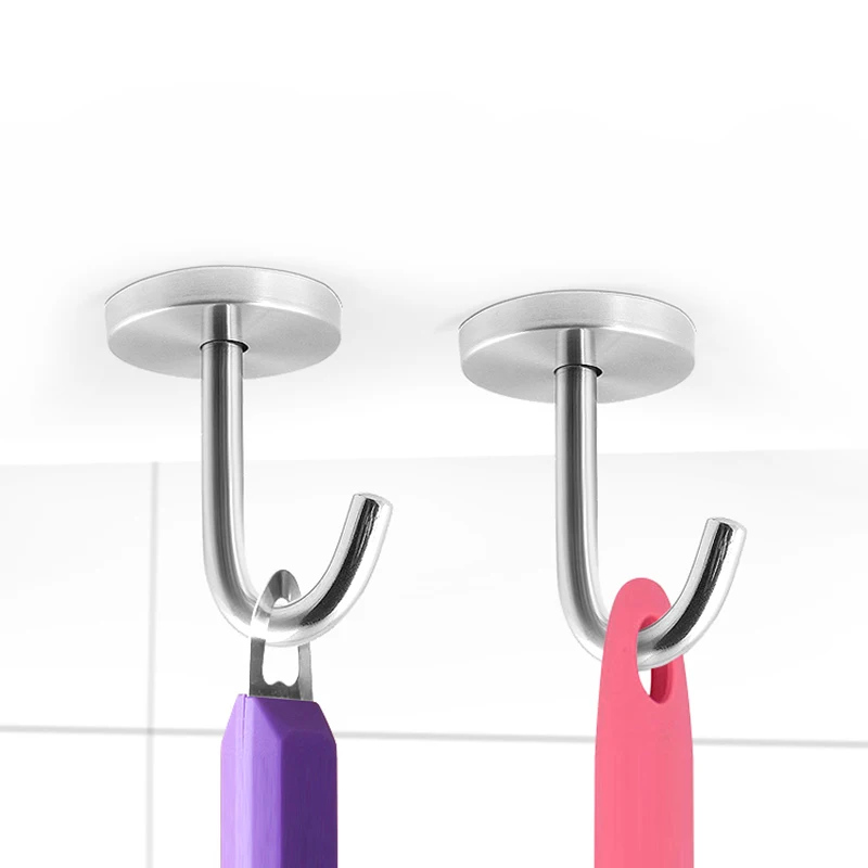 4Pcs Stainless Steel J shaped Hook Top hook Hanging for Fans/Mosquito