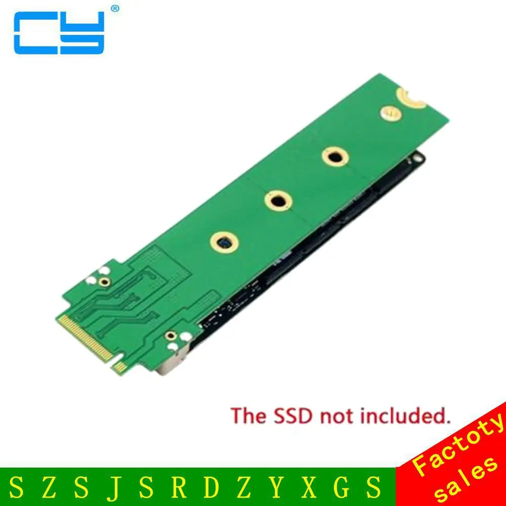 PCI-E x4 M.2 NGFF to SSD Adapter Card for Apple MacBook Air A1465 A1466 A1398 A1