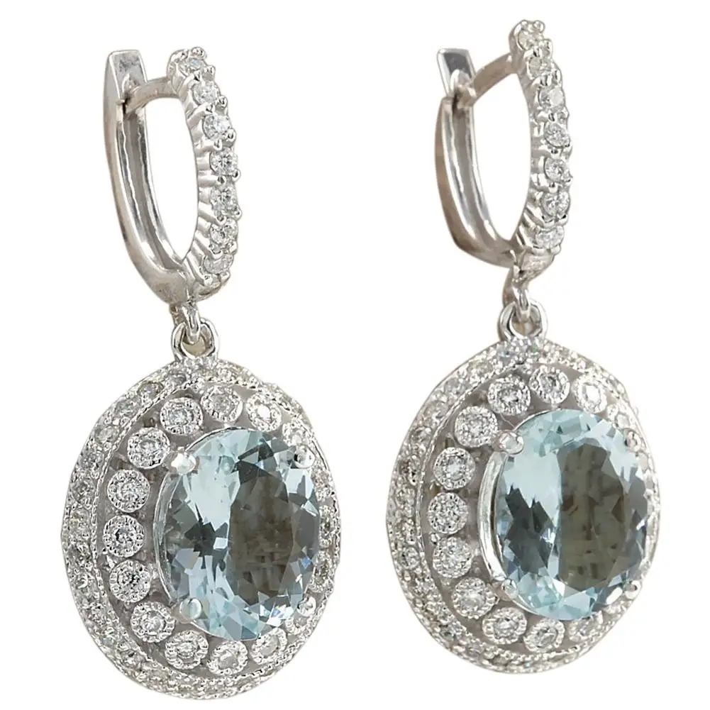 

Elegant Women Shiny Rhinestone Drop Dangle Huggie Earrings Party Jewelry Gift