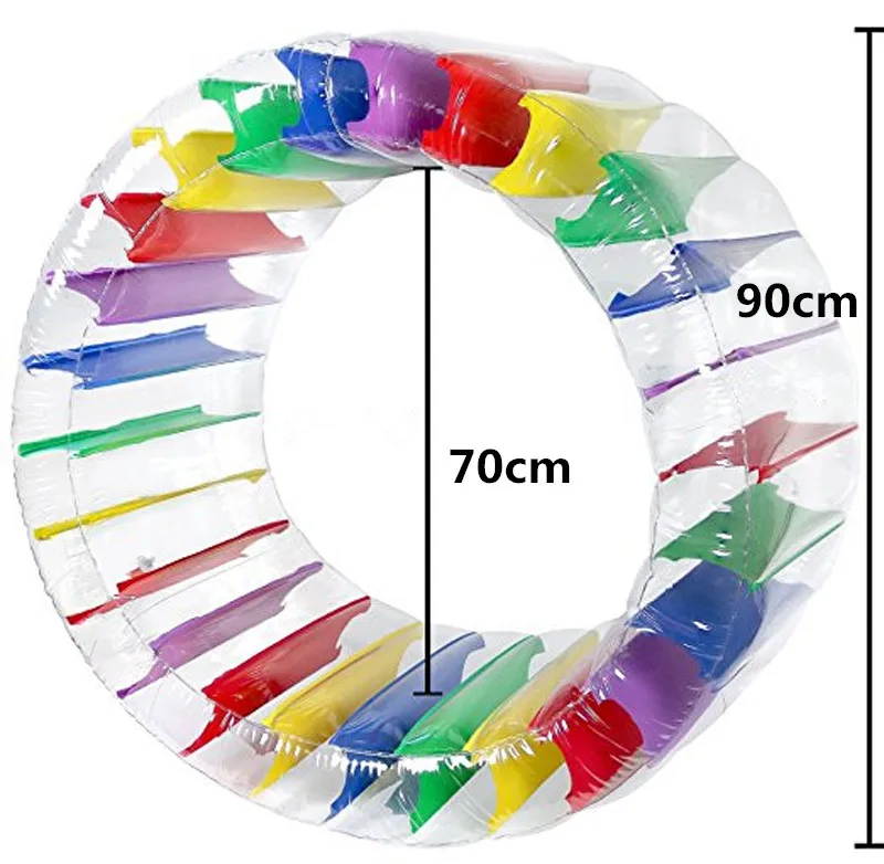 Цветные детские надувной круг для купания ролик поплавок 36 inch гигант шариковый аппликатор для мальчиков и девочек игрушки для бассейна