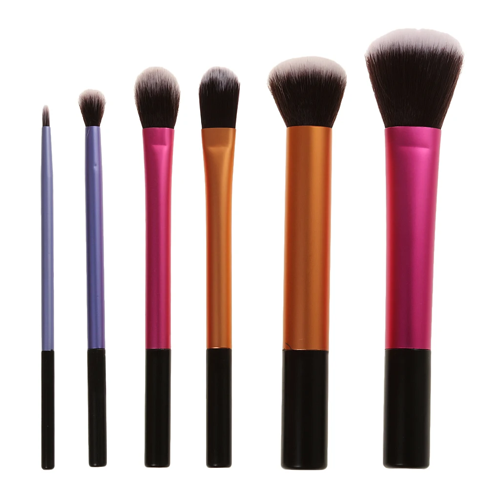 Set of 6 Eyeliner Powder Contour Foundation Buffing Concealer Brush Make Up Kit Makeup Blending Brushes Tools