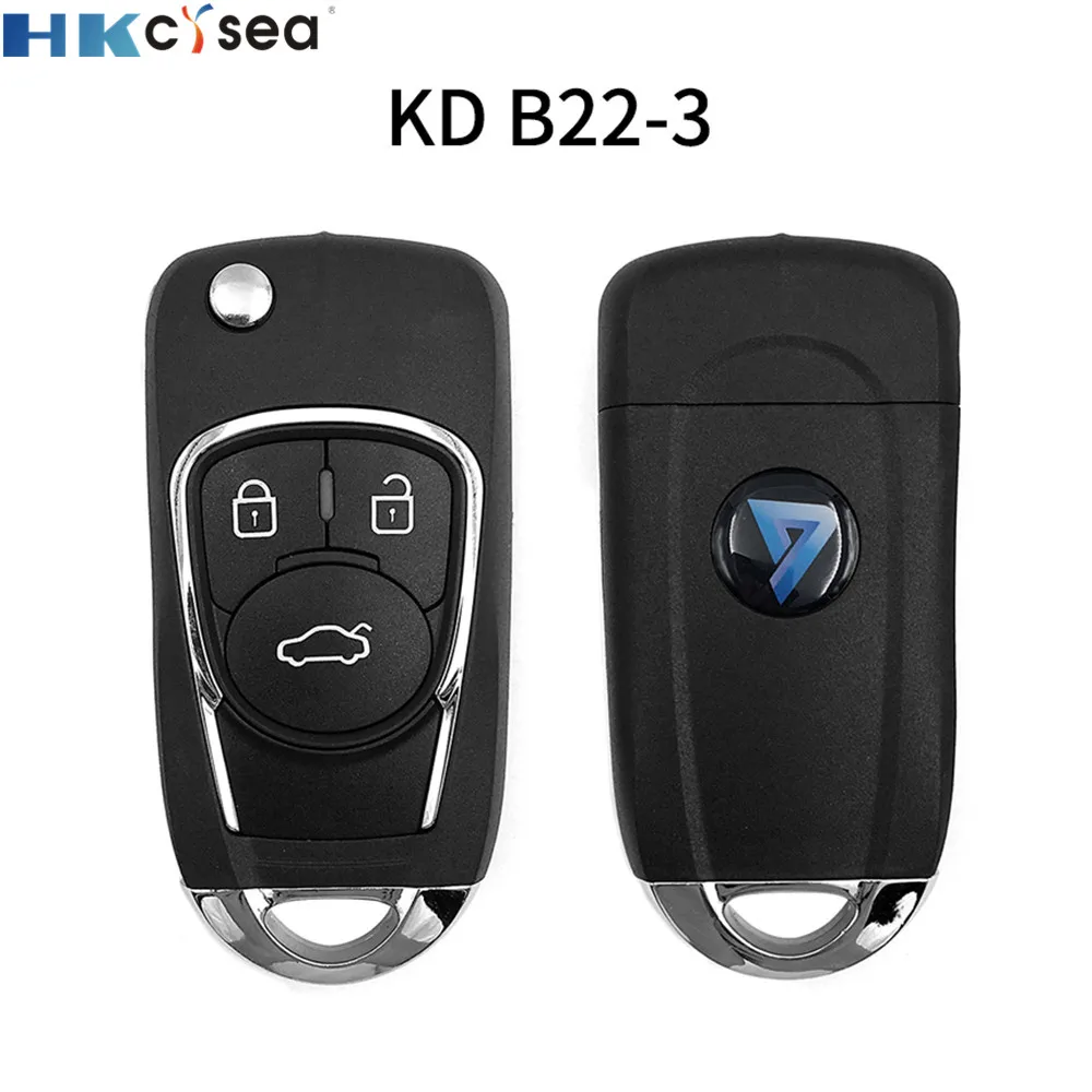 HKCYSEA 2 шт./лот B22-3/4 универсальный дистанционный ключ для KD-X2 KD900 Mini KD Автомобильный ключ Дистанционная замена подходит более 2000 моделей