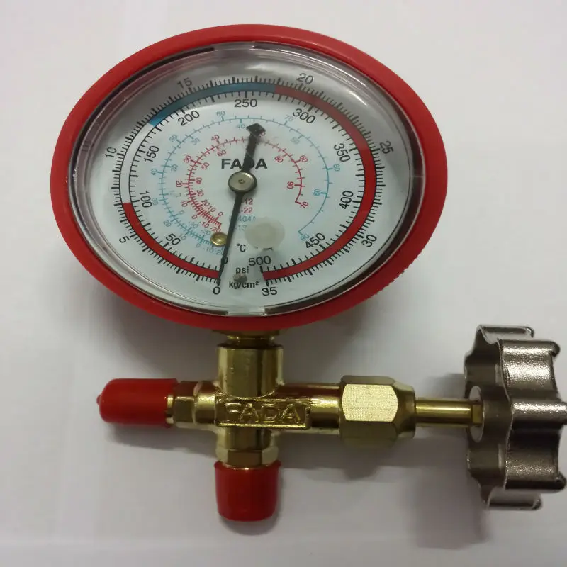 Single Manifold Gauge High pressure air conditioning tool Refrigeration