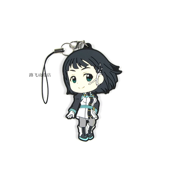 Аниме меч искусство онлайн резиновый брелок Kirigaya Kazuto Yuuki Asuna Suguha Asada Shino фигурку