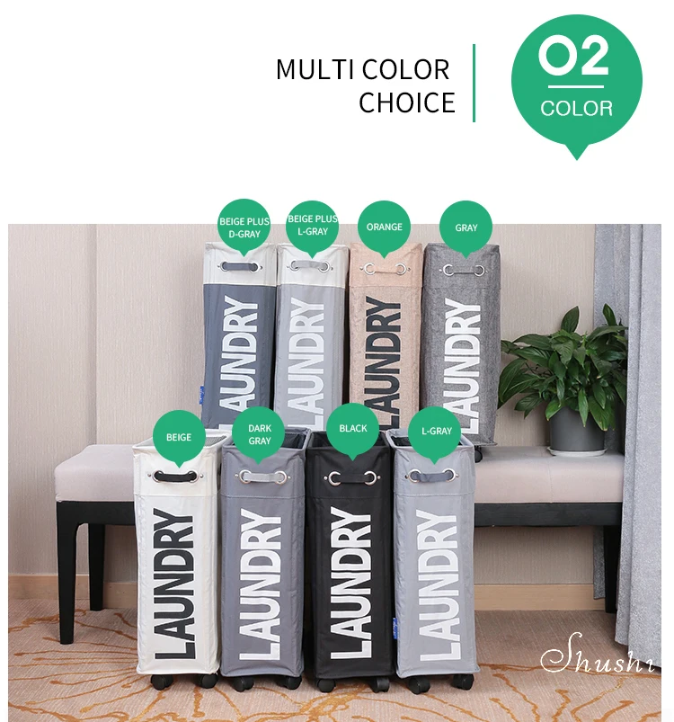 slim laundry roller cart  (7)