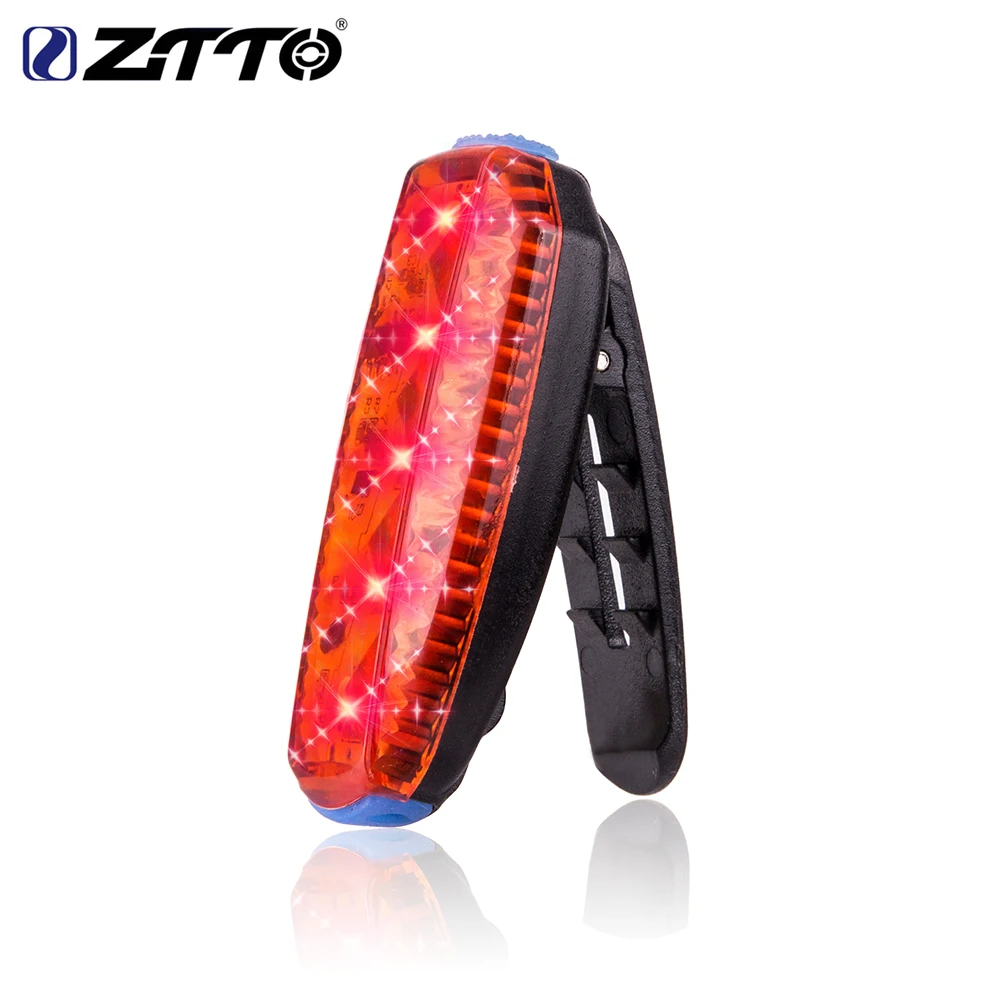 Cheap ZTTO USB Li-po Battery Rechargeable Road Mountain Bicycle Bike Clip Waterproof Taillight Running Light WR03 0