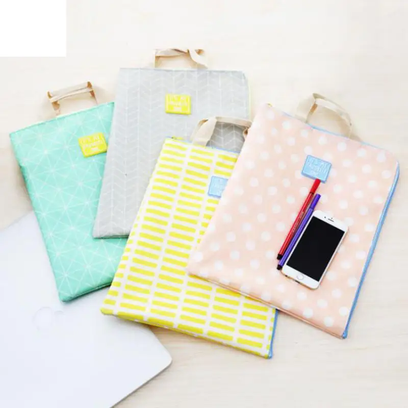 

Life multi-function multi-layer A4 file bag portable iPad computer waterproof briefcase