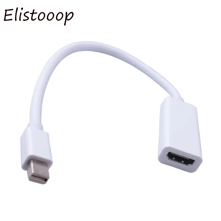 24 см Mini DisplayPort DP к HDMI адаптер кабель для Apple Mac Macbook Pro Air оптовая продажа|dp to hdmi