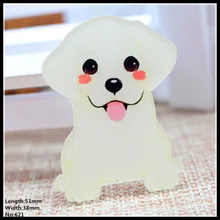 Free shipping 1pcs lovely dog Accessories Fashion cartoon acrylic Brooch Badge Pin Collar brooch Jewelry Gift,Pet cloth,621-1