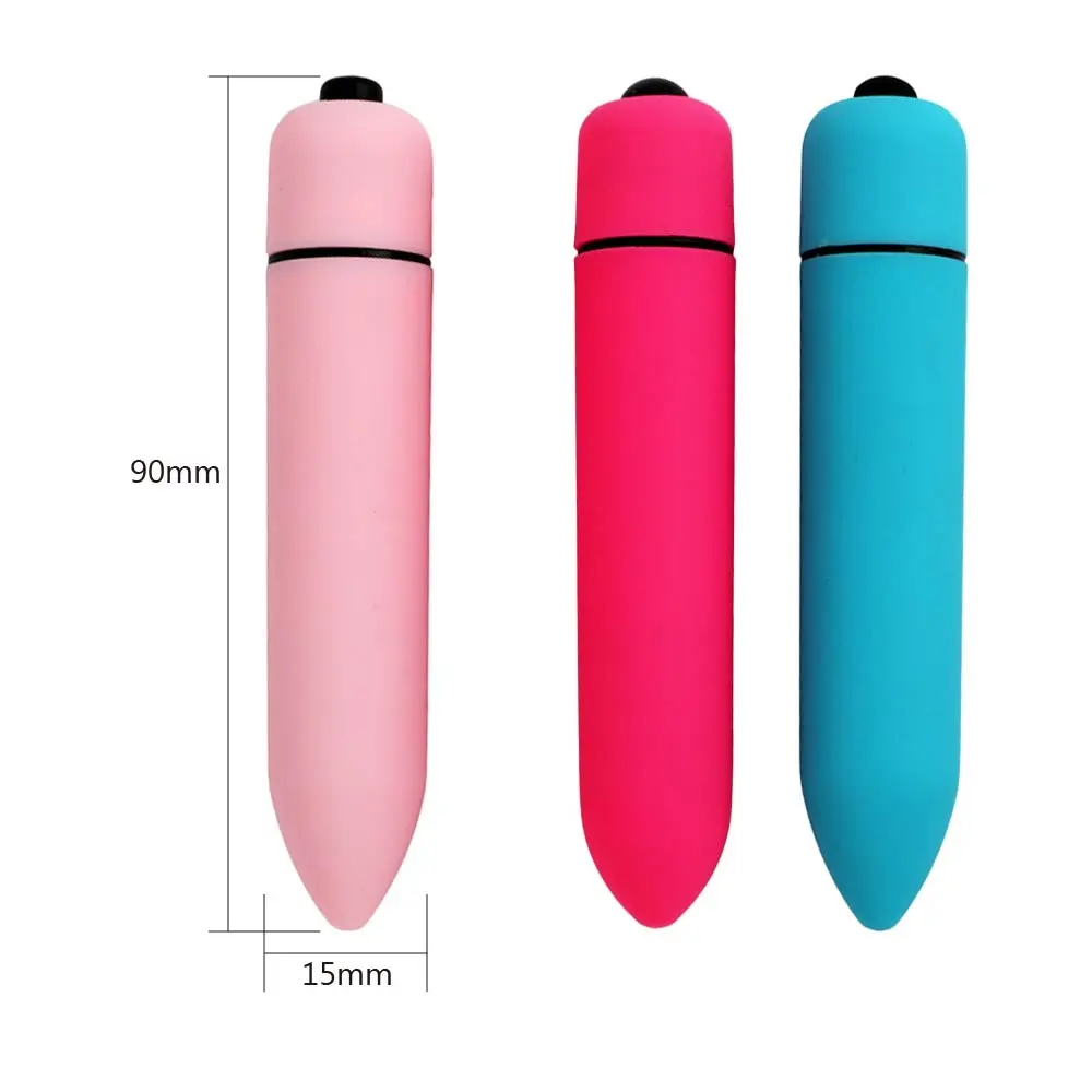 Powerful 10 Speed Vibrating Mini Bullet Shape Vibrator Waterproof G Spot Massager Sex Female