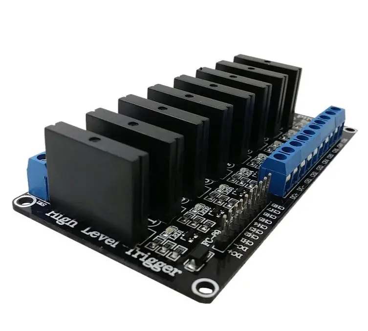 250V 2A 5V 8 Channel Low Level Trigger for Arduino Solid State Relay