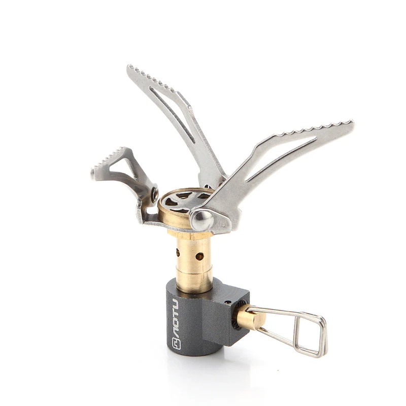

AT6304 Aluminum Portable Mini Camping Gas Stove Outdoor Survival Furnace Stove Pocket Picnic Cooking Gas Burner