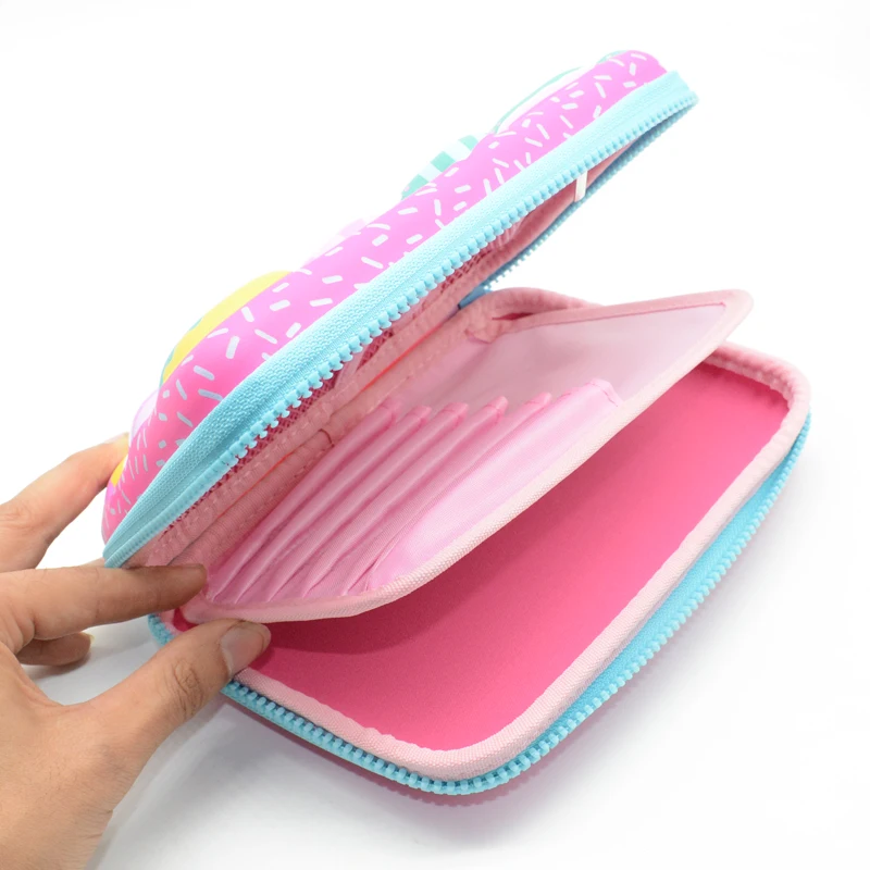 Кавайный чехол для карандаша Ice Cream Kalem коробка карандашей Estuche Escolar Papeleria Lapices 3D