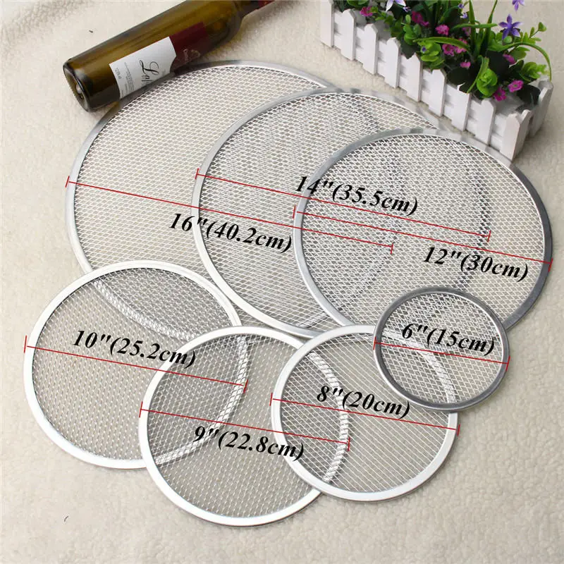 Seamless Aluminum Pizza Screen Mesh 6\