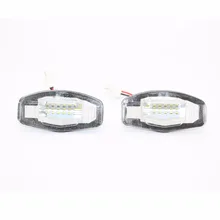 2x 18 LED Error Free Number License Plate Lamp Car Light Auto Bulbs Car Accessories Fit For Honda Civic City Legend Accord