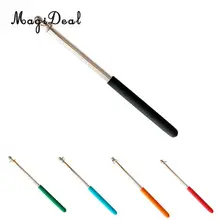 

MagiDeal 1m Telescopic Stainless Steel Flagpole Banner Flagpole Guide Pole 5 Colors