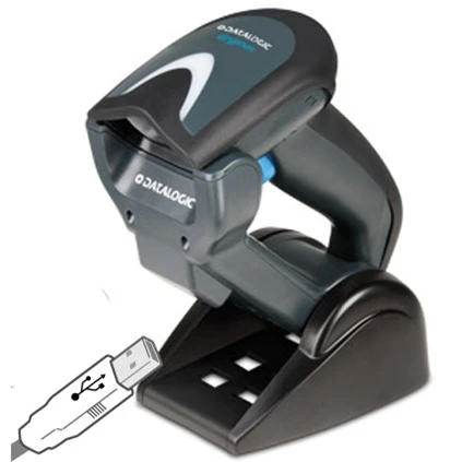 Datalogic GBT4130 1D CCD اللاسلكي بلوتوث الخطي تصوير Handfree اللاسلكية احادي الباركود ماسحة ل POS حلول