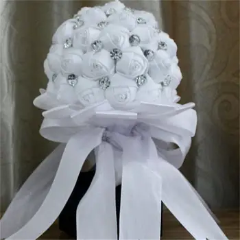 

30 colour SILK Pearls Rose Flowers Ball Bridal Wedding Bouquet Bride Bouquet DIY Bride and bridesmaid bouquet wedding Flowers