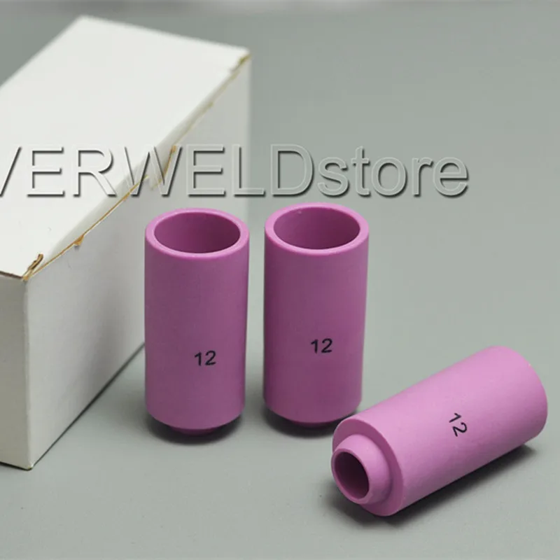 WP-17 WP-18 WP 26 Tig Welding Torch Alumina Nozzle Gas Lens Ceramic Cup 10pcs