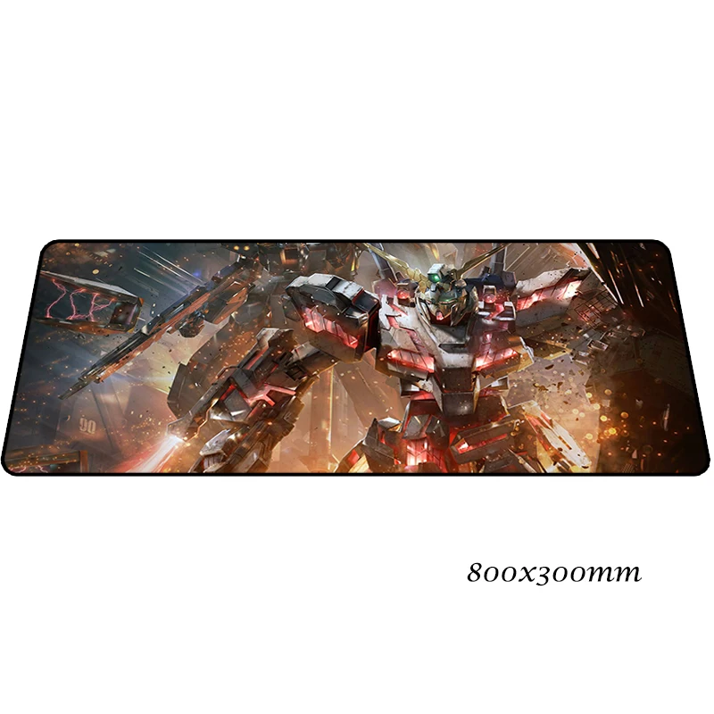 GUNDAM mousepad 80x30cm Popular gaming mouse pad big gamer mat best seller computer desk padmouse keyboard