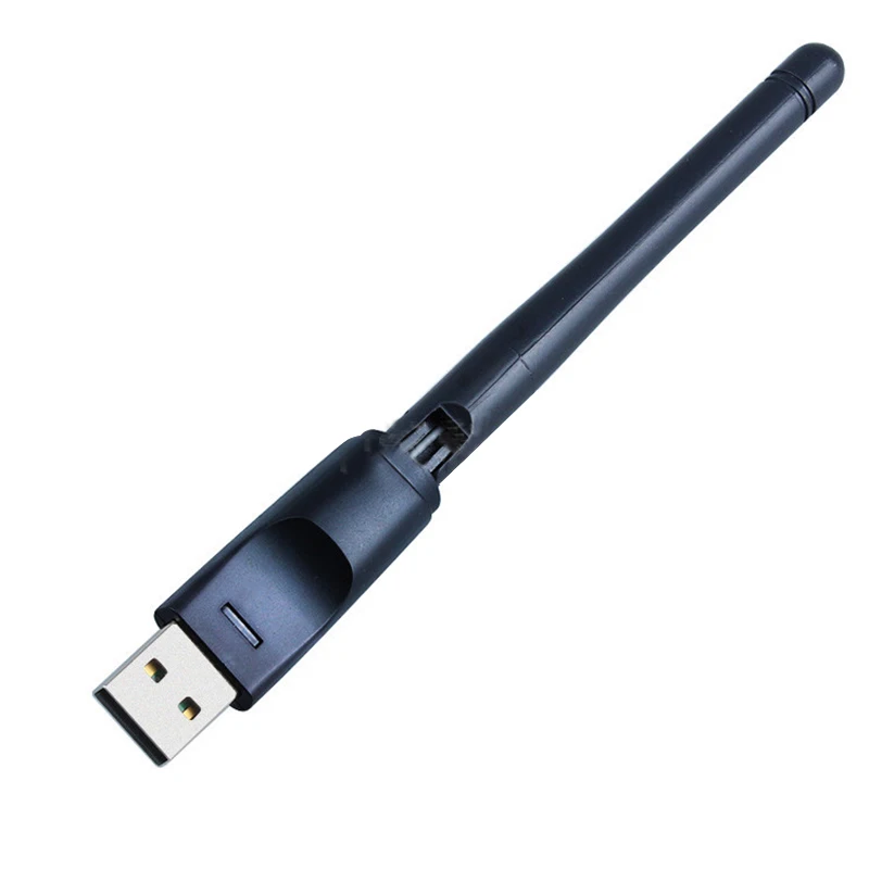 Chielecna Горячая Ralink RT5370 150M USB 2,0 WiFi беспроводная сетевая карта 802,11 b/g/n LAN адаптер с поворотная антенна