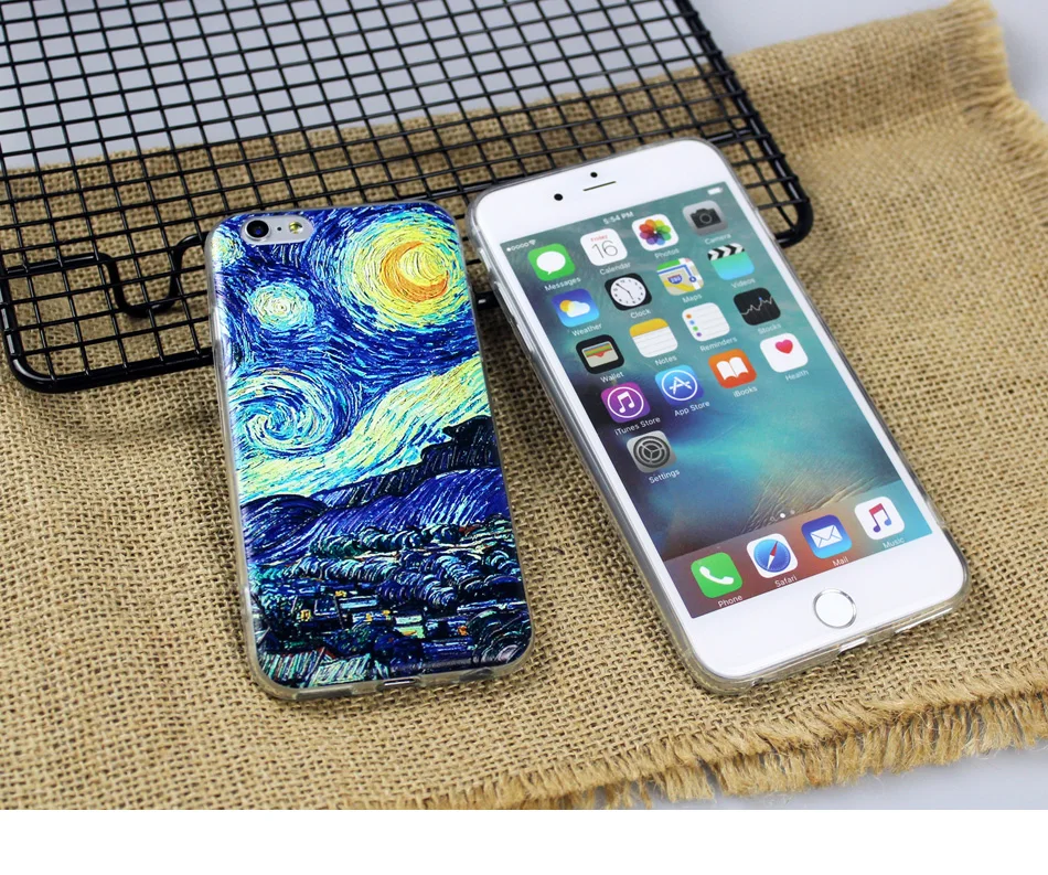 !ACCEZZ TPU Soft Cartoon 3D Protective Back Cover For Apple iphone 66s78 Plus Case Creative Patterned Phone Shell Funda Coque (21)
