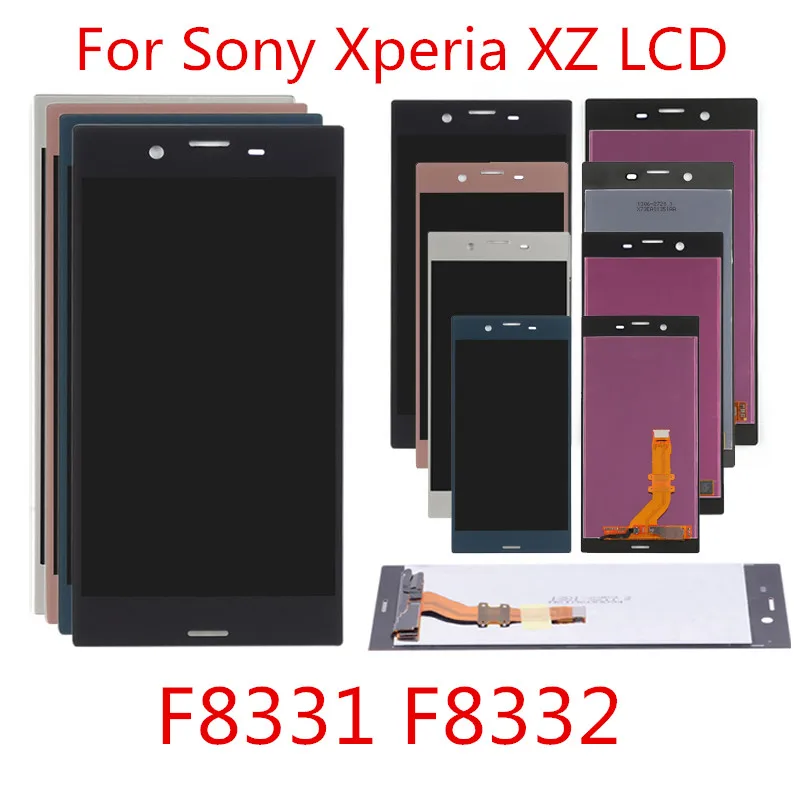 5,2 дюймов ЖК-дисплей для SONY Xperia XZ дисплей F8331 F8332 сенсорный экран дигитайзер Запасные части для SONY Xperia XZ ЖК-дисплей