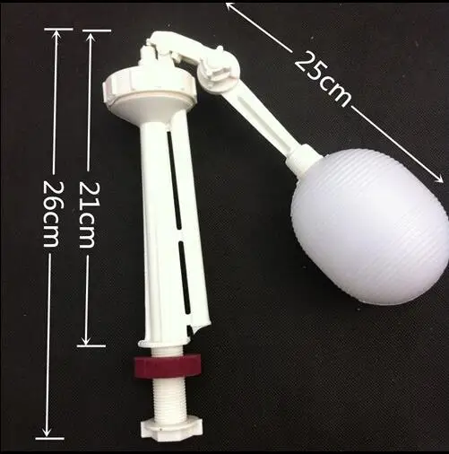 Старый тип пластиковые шарики для унитаза с впускным клапаном 1/" или 2 см Поплавковый шар для контроля уровня воды