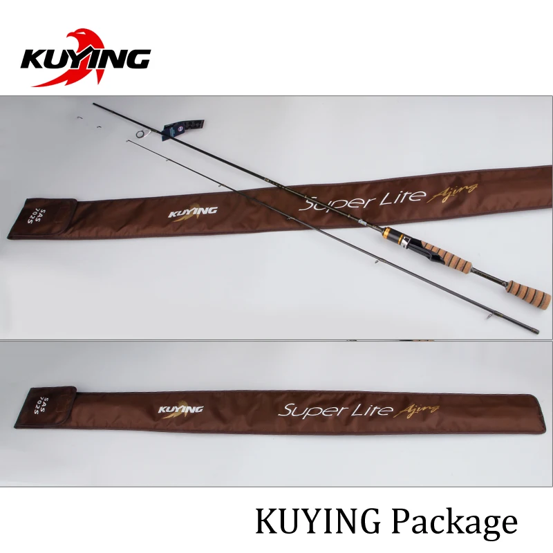 Kuying SuperLite 2 1 м 28 58 заманить углерода Литье спиннинг удочка Stick полюс FUJI Запчасти