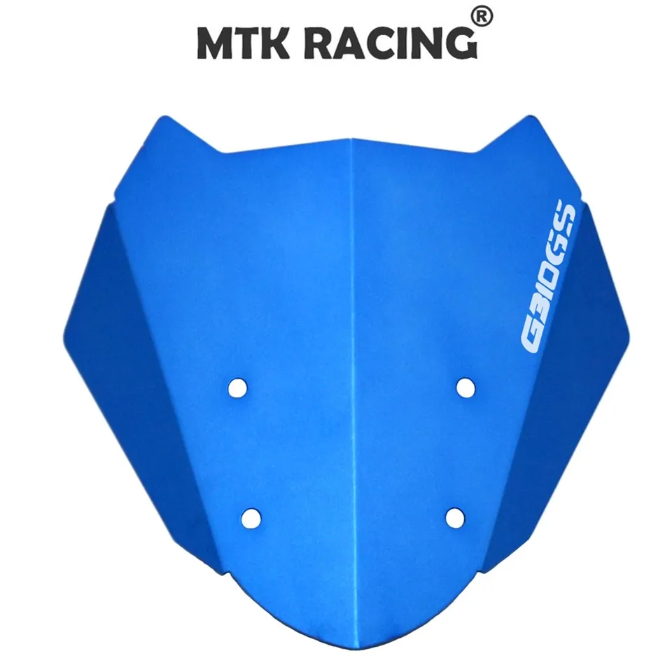 

MTKRACING Motorcycle accessories CNC aluminum windshield sun visor windshield for BMW G310GS 2017-2018 g310gs G 310GS
