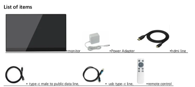 15," ультра-тонкий 4K портативный монитор-HDMI type-C-идеально подходит для Xbox, PS станции, переключатель игровой консоли, Raspberry, компьютера