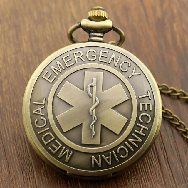 Quarzo Della Vigilanza Di Tasca Emt Emergency Medical Tecnico Paramedico Simbolo Quarzo Della Vigilanza Di Tasca Emt Emergency Medical Tecnico Paramedico Simbolo