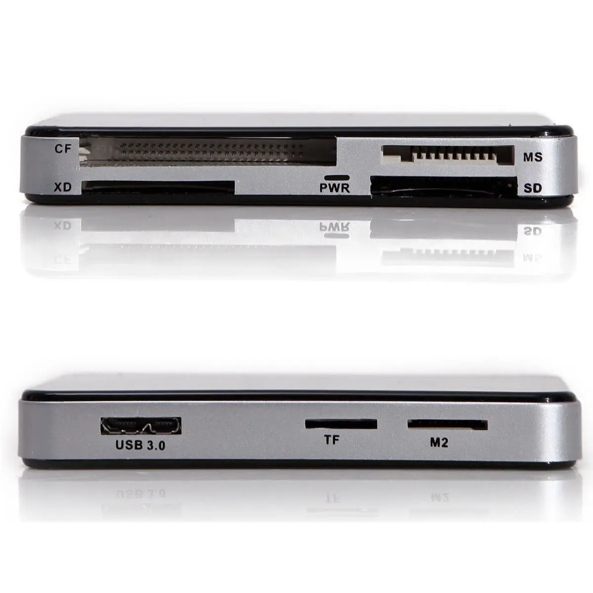 Vmonv USB 3.0 Compact Flash Adapter All-in-1 CF TF MicroSD SDHC PRO MS XD Memory Card Reader for Notebook Computer Desktop PC