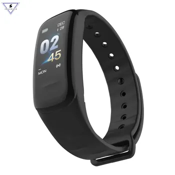 

Ssmarwear C1s Smart Wristband Fitness Tracker take blood pressure Heart Rate Monitor sleep Tracker Bracelet For Android IOS