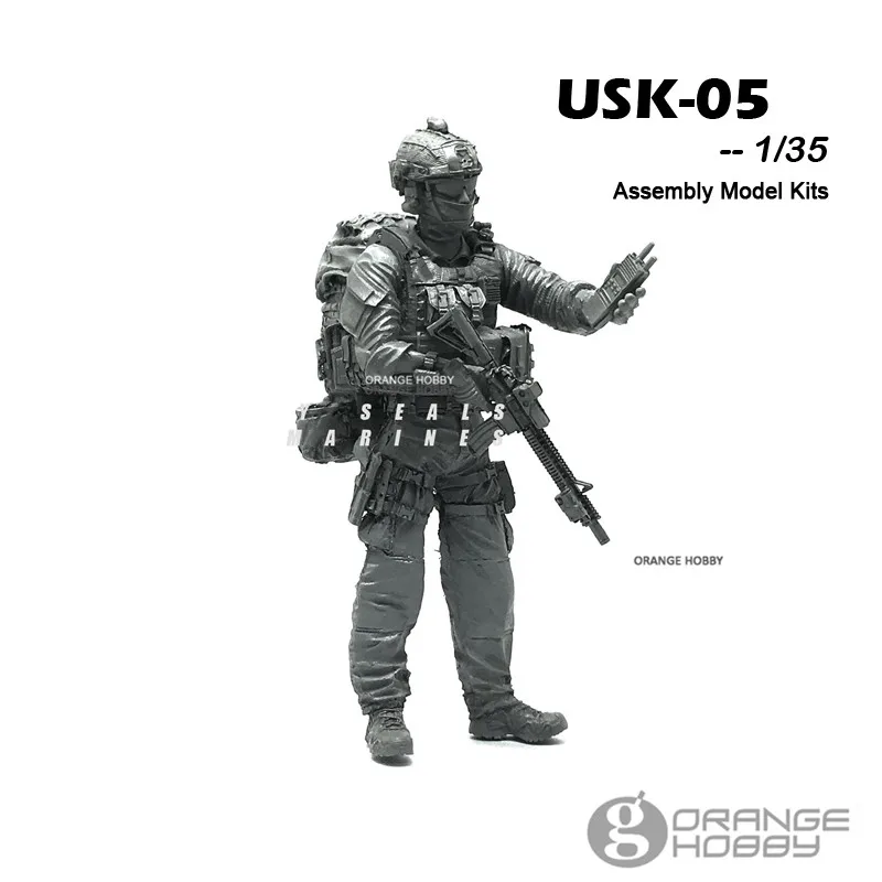 OHS YuFanModel 1/35 USK-01-08 USK серия спецназ Часть I сборка военные полимерные миниатюры Модели Строительные наборы oh