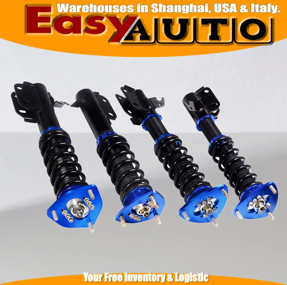 

Blue Adjustable Suspension Coilovers kits for 02-07 SUB*RU WR*X