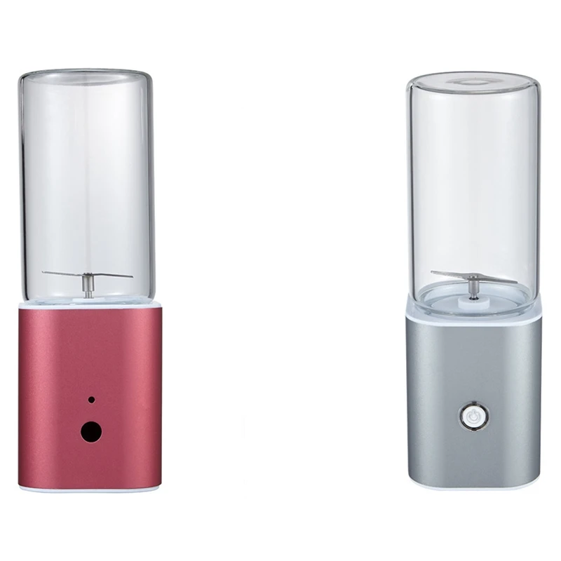 

Portable Juicer Blender, Travel Personal Usb Mixer Juice Cup With Updated 2 Blades And More Powerful Motor