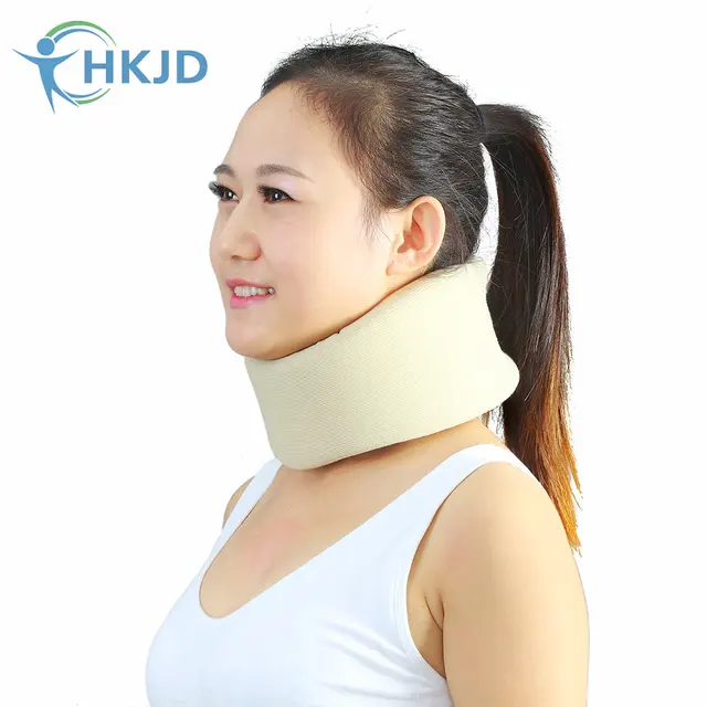 2016 100 Cotton Standard Foam Cervical Collar Neck Brace Support For