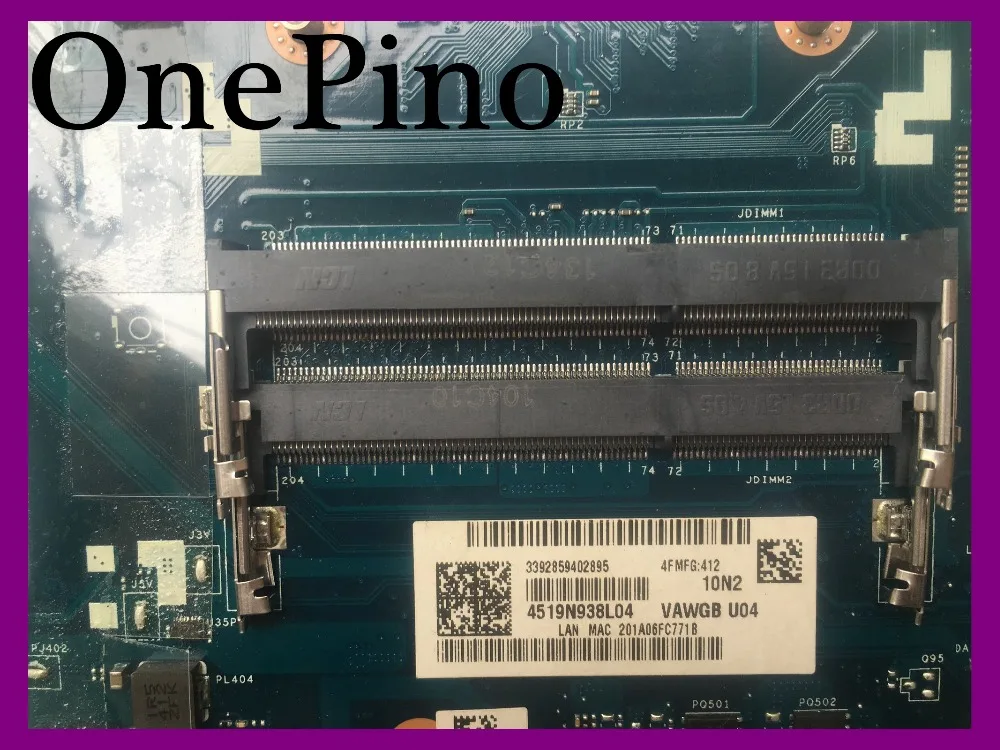 LA-9912P لينوفو G505 اللوحة المحمول LA-9912P E1-2100 اختبار العامل