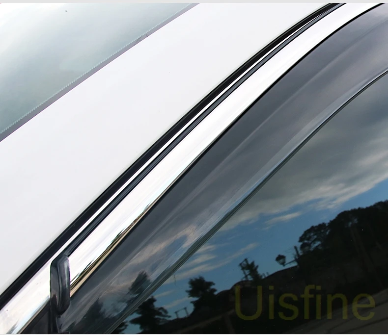 Дождевой козырек яркими полосками толщиной дождевики окон корпус, отделка, декоративные модификация для Chevrolet Equinox