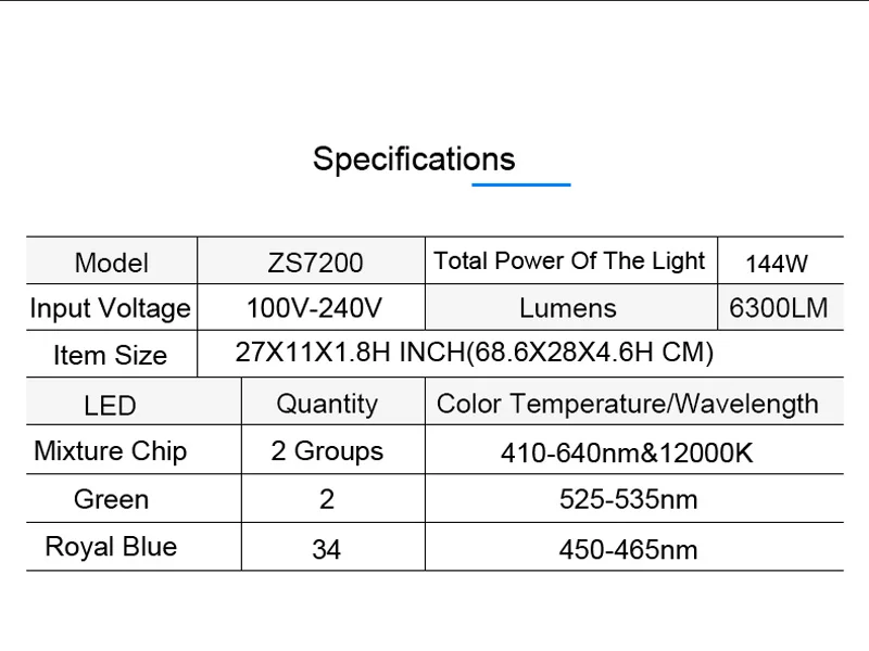 ZS7200 коралловый риф для аквариума wifi светодиодный светильник для аквариума с регулируемой яркостью ландшафтный светильник для водных растений светодиодный светильник для аквариума