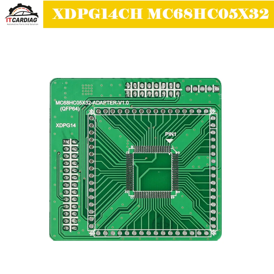 

XHORSE XDPG14CH MC68HC05X32 QFP64 V1.0 Adapter Working Together With VVDI PROG
