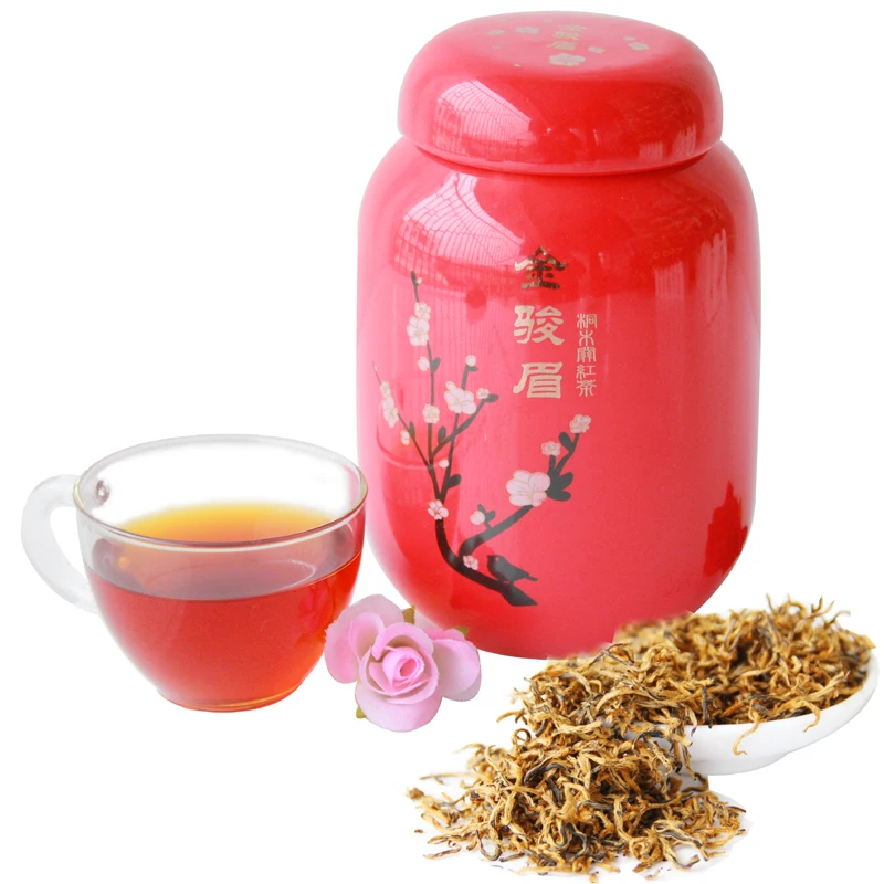 2013 tea wuyi black longan sweet 100g ceramic pot | Продукты