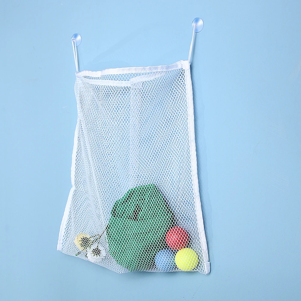 الأبيض الاطفال الحمام منظم حقيبة تخزين حقيبة الطفل لعبة حمام دش حمام مجداف الحمام شنق أكياس