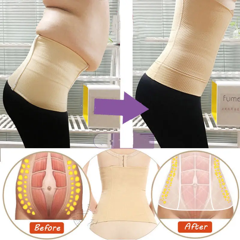 

Lose Weight Slimming Belt Slimming Lumbar Sheath Flat Stomach Abdominal Nylon Shapewear Anti Cellulite Slim Patch Slimming Wraps