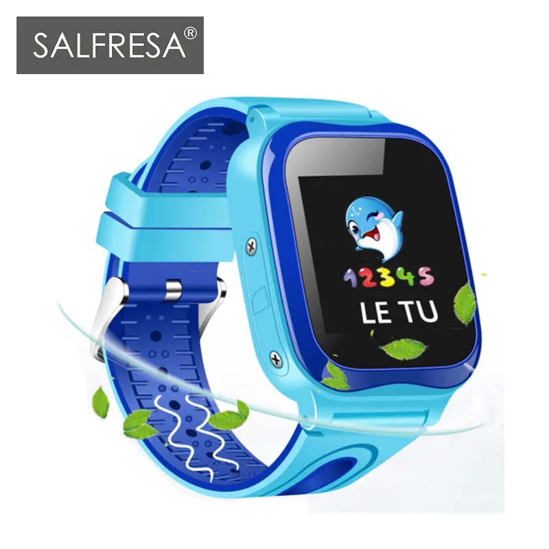 SALFRESA Children Smart Watch V88 IP67 Waterproof 450mAH Long Standby Child Tracking Security SOS Smart Bracelet For Kids Remote